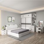 غرفة نوم مزدوجة مودرنBED-LAR002